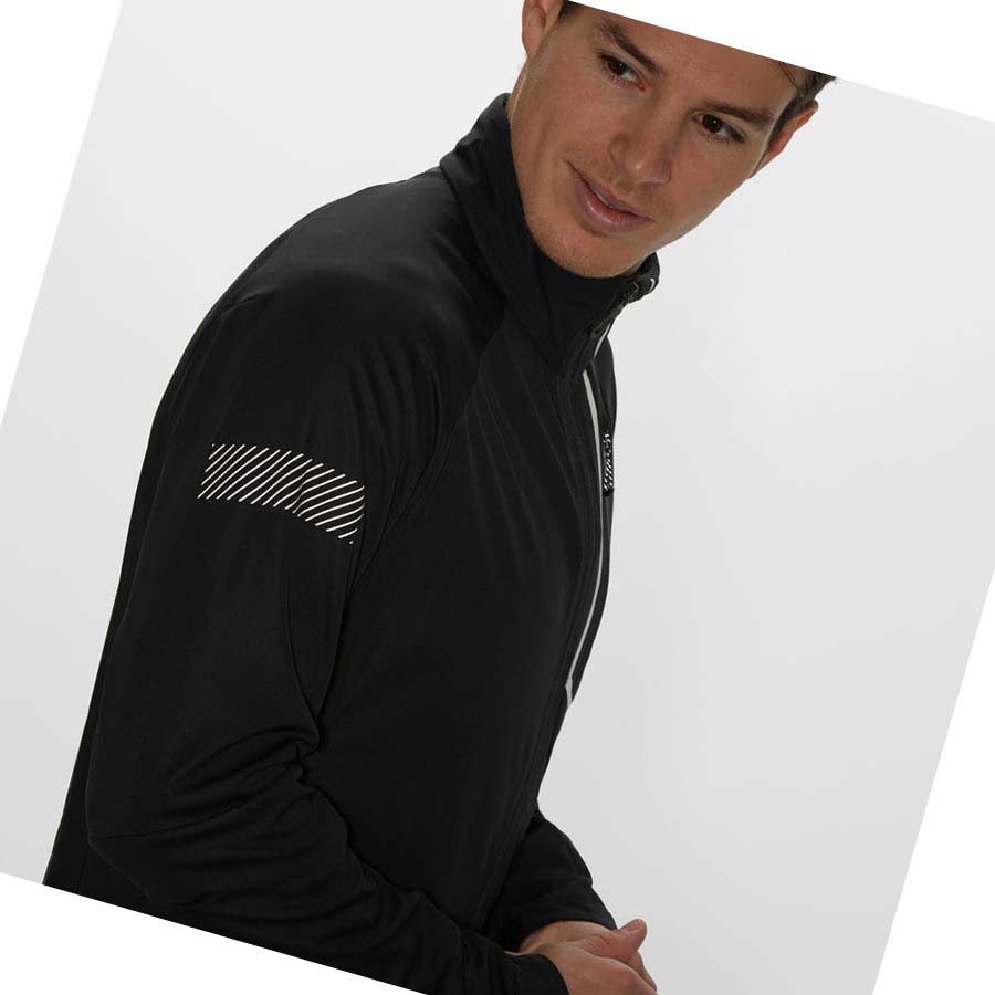 Chaquetas Salomon GORE-TEX INFINIUM™ WINDSTOPPER® PRO Hombre Negros | MX 3261JPQ